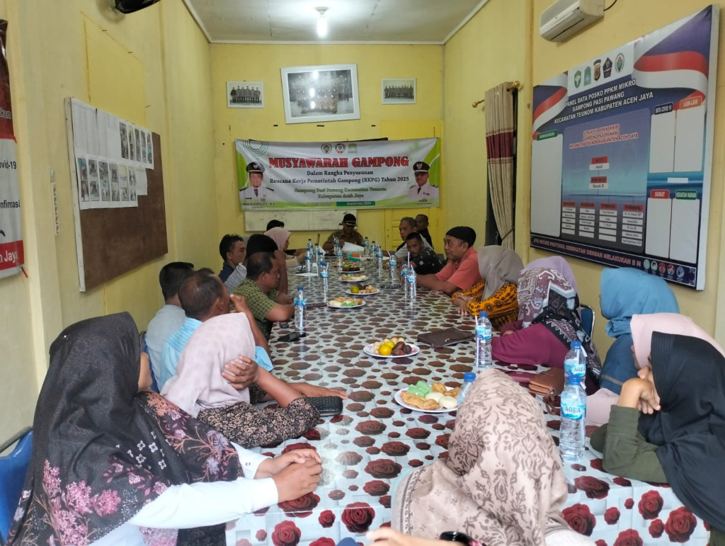 Musyawarah Desa Penyusunan RKPG tahun 2025